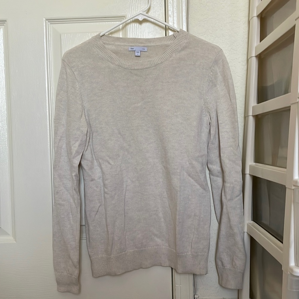Gap Beige Cream Knit Sweater